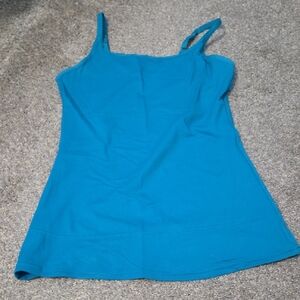 Flexees Bright Teal Slim Camisole Tank
